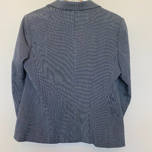 Raefella Ladies Blazer / Jacket Gray and Black Size 12 - Picture 3 of 5